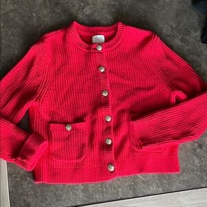 Red H&M sweater